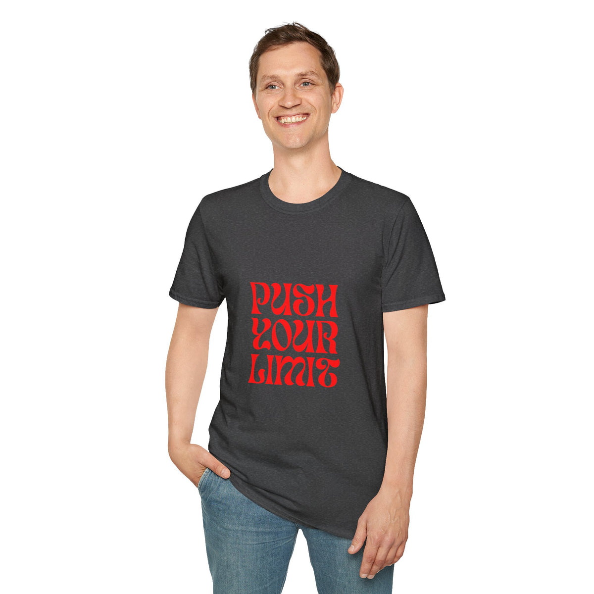 Push Your Limit T-Shirt — Motivational Retro Graphic Tee