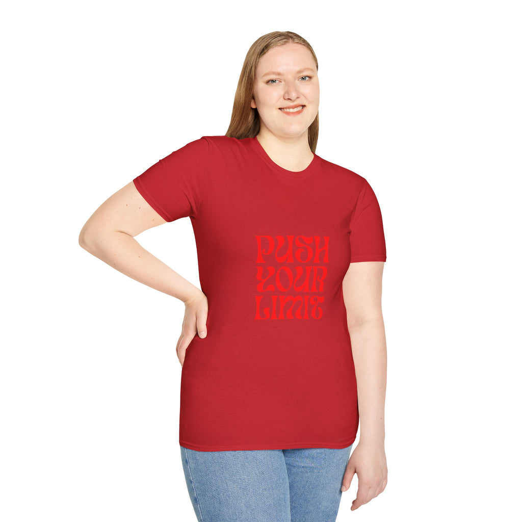 Push Your Limit T-Shirt — Motivational Retro Graphic Tee