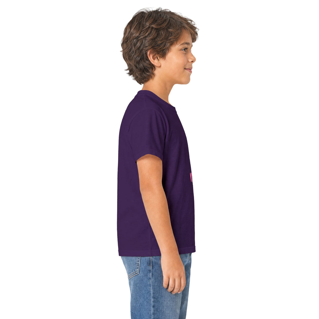Kids T-Shirt — Pink Duck 'VIBES' Cute Summer Tee