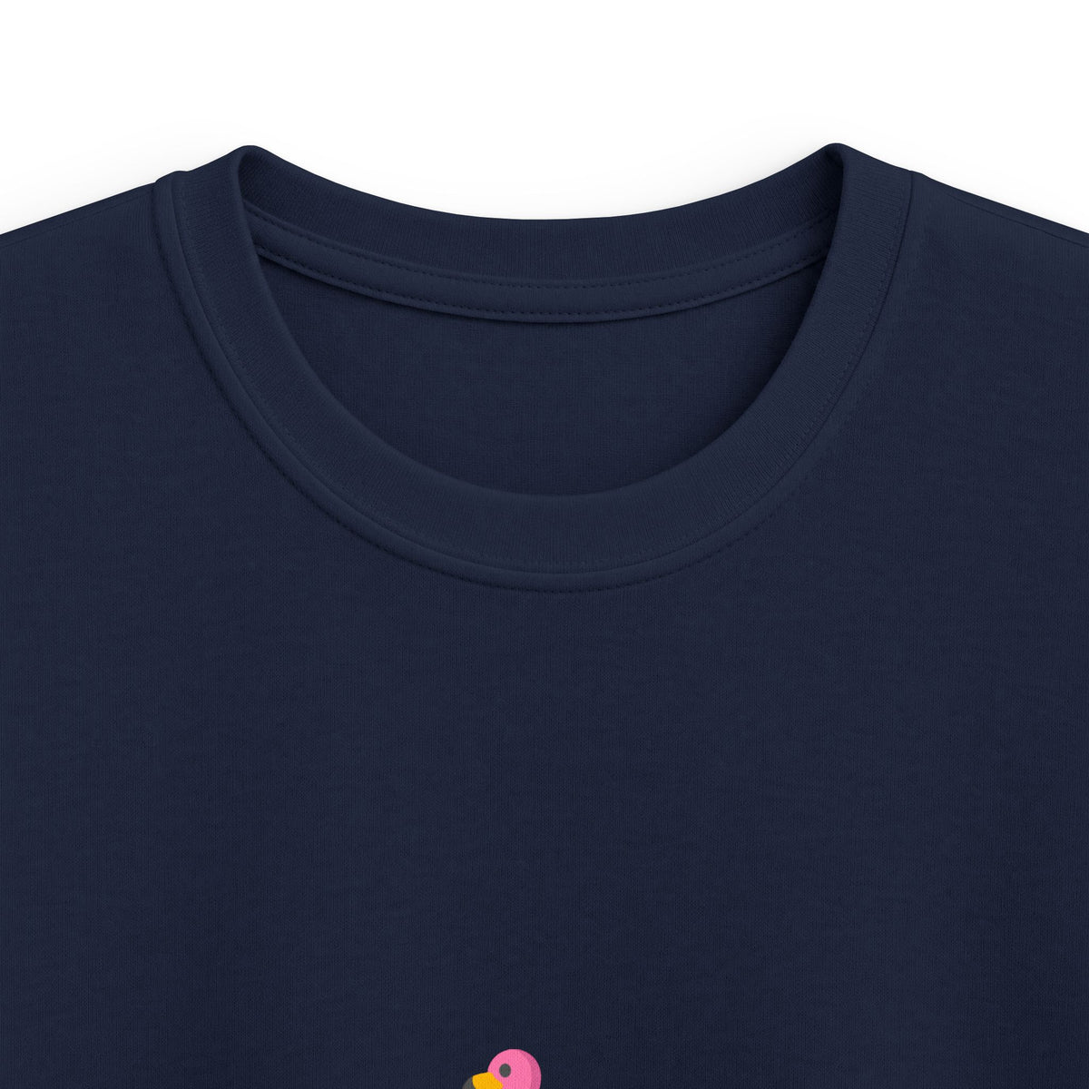 Kids T-Shirt — Pink Duck 'VIBES' Cute Summer Tee
