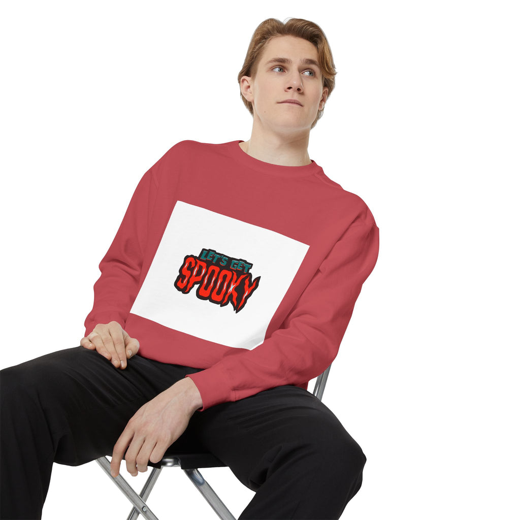 Let's Get Spooky Sweatshirt — Halloween Graphic Crewneck