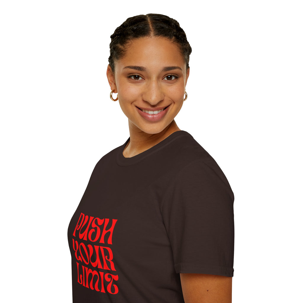 Push Your Limit T-Shirt — Motivational Retro Graphic Tee
