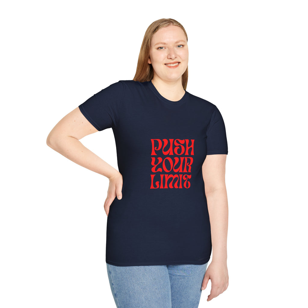 Push Your Limit T-Shirt — Motivational Retro Graphic Tee