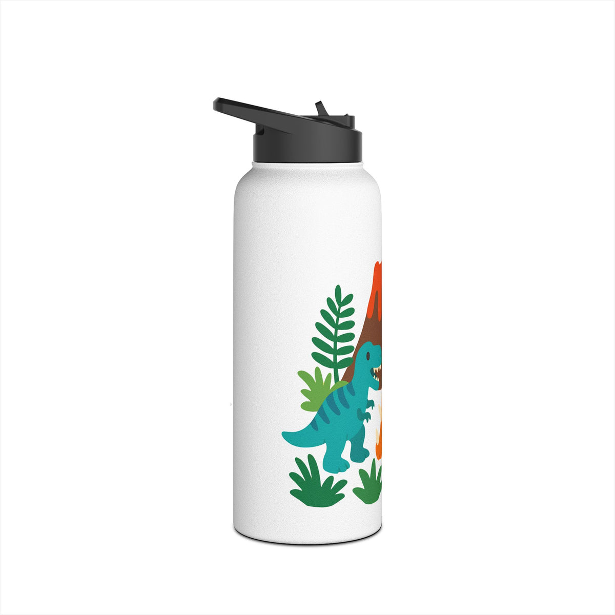Dinosaur Adventure Stainless Steel Water Bottle