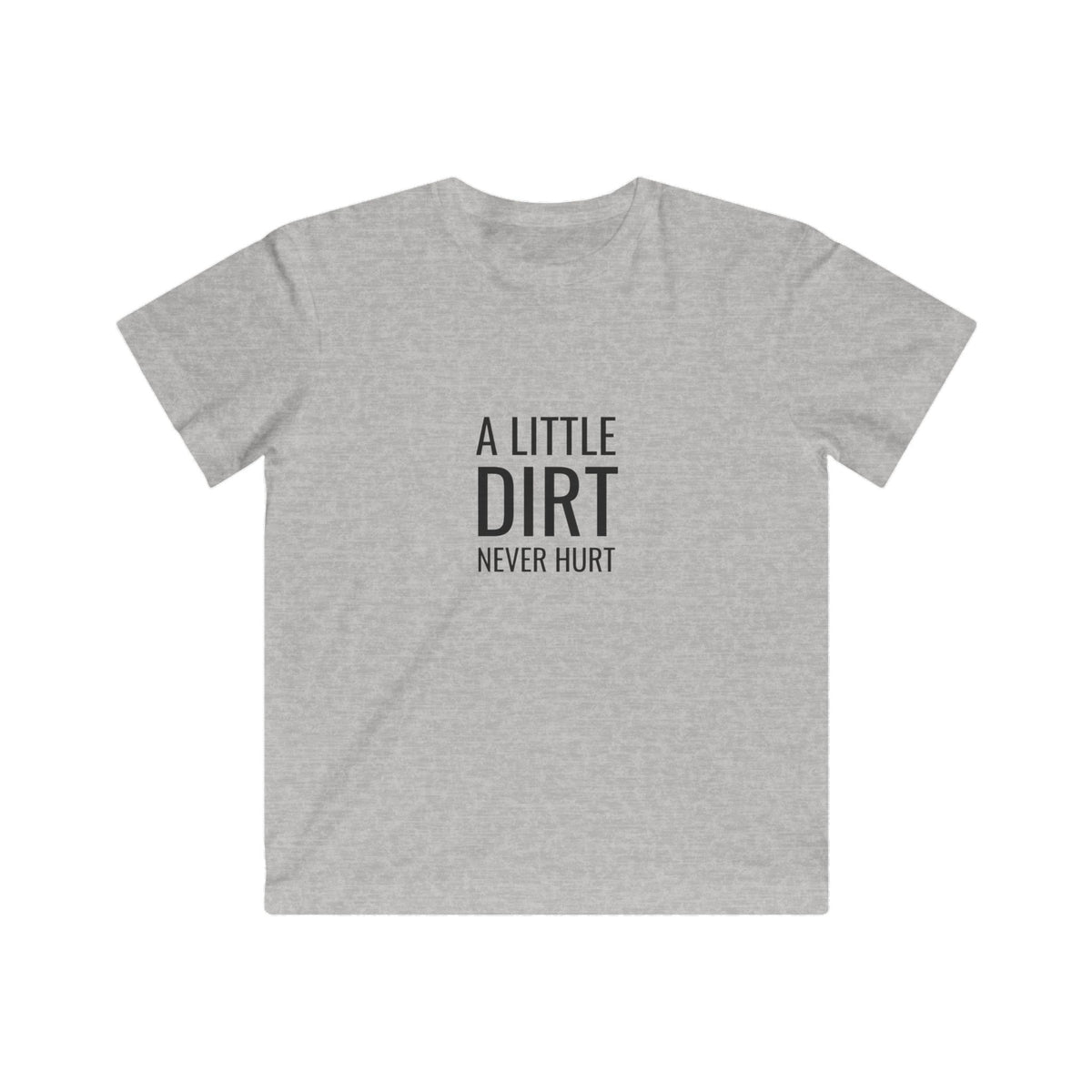 Kids Dirt Bike T‑Shirt – "A Little Dirt Never Hurt" Motocross Tee