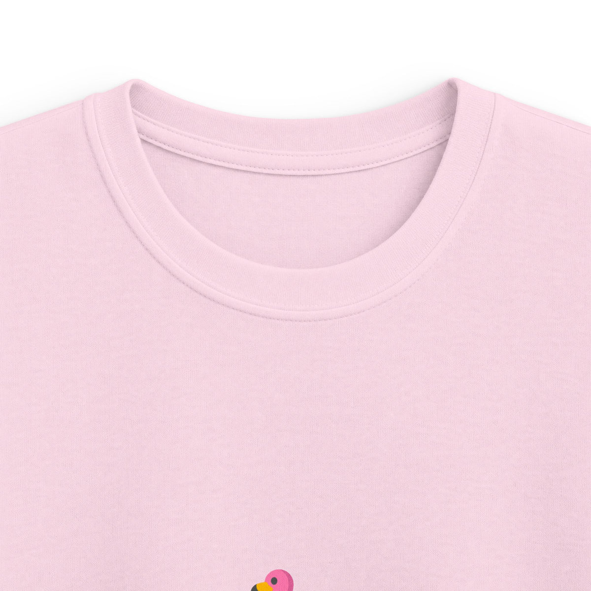 Kids T-Shirt — Pink Duck 'VIBES' Cute Summer Tee