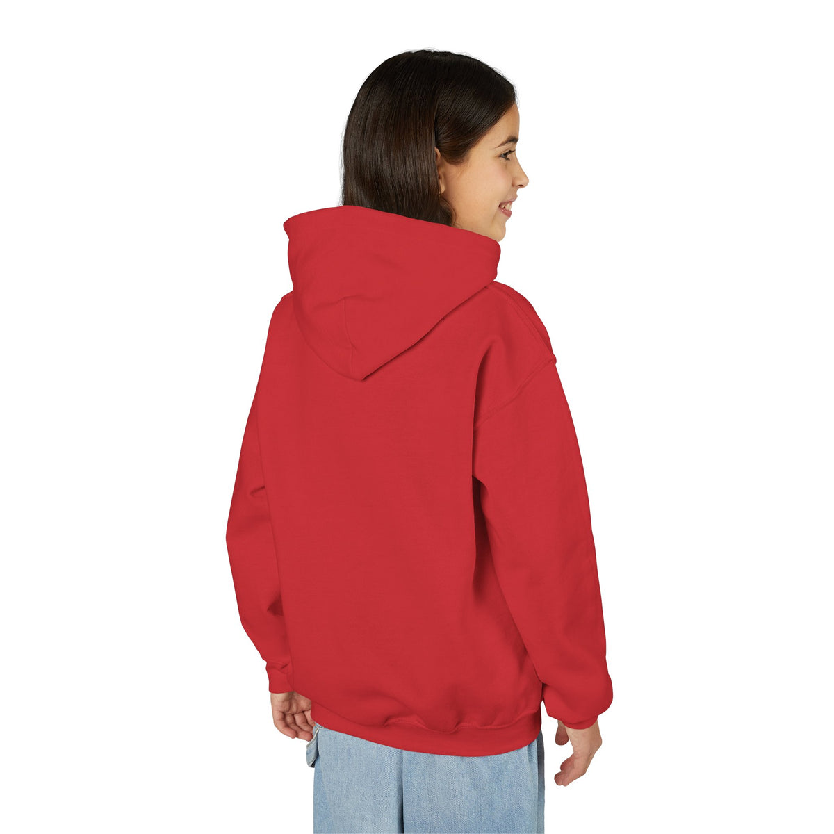 Youth Hoodie — "Progress Over Perfection" Motivational Pullover
