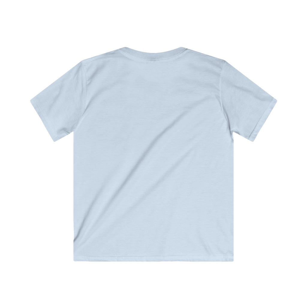 Kids Tee — "Be Kind" Pastel Mirror Graphic