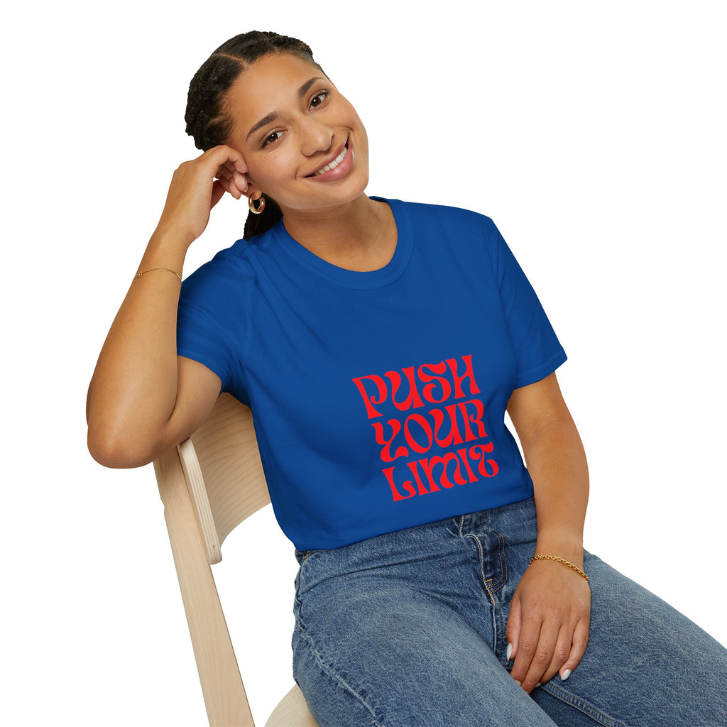Push Your Limit T-Shirt — Motivational Retro Graphic Tee