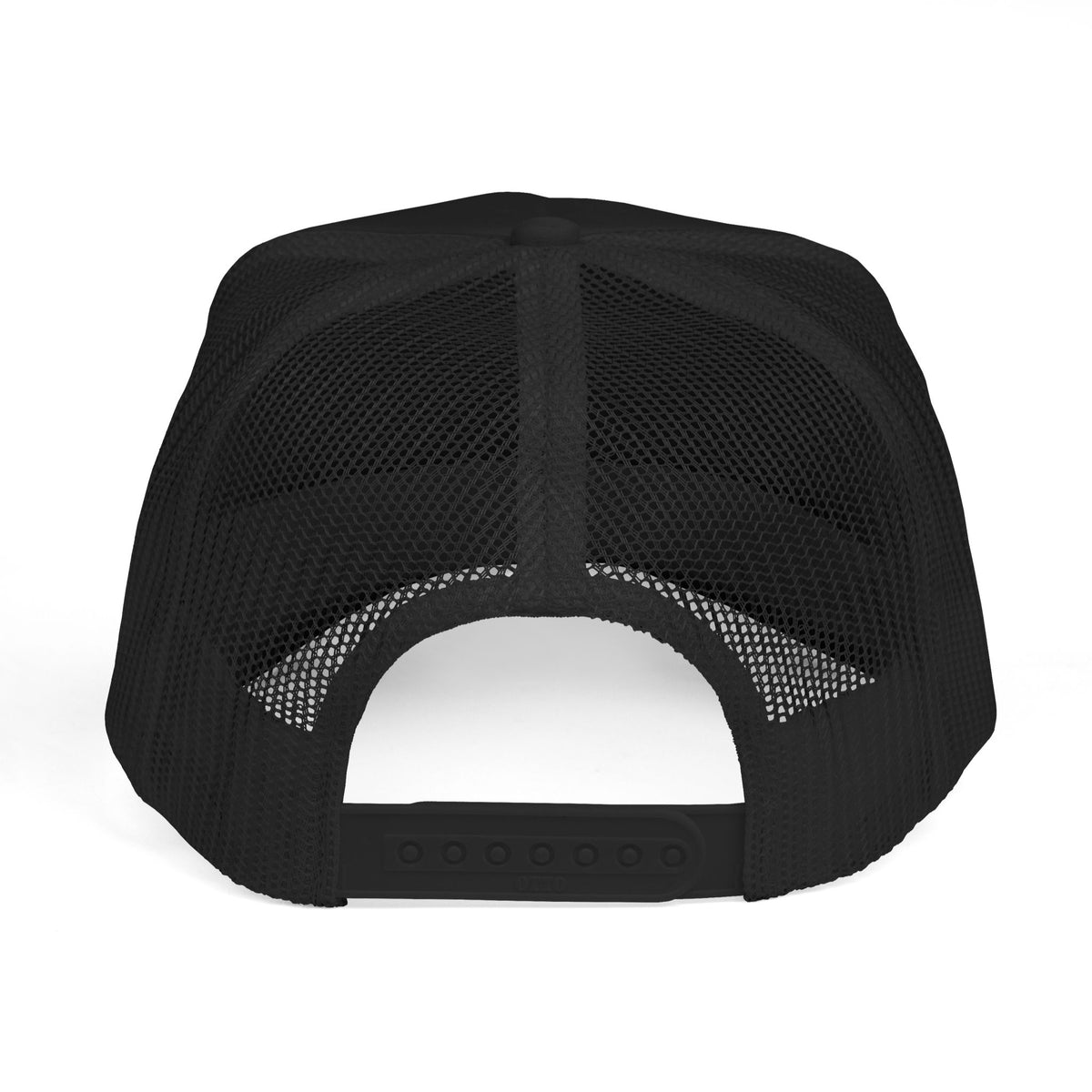 Trucker Hat — "Slate & Social" Retro Patch Foam Cap