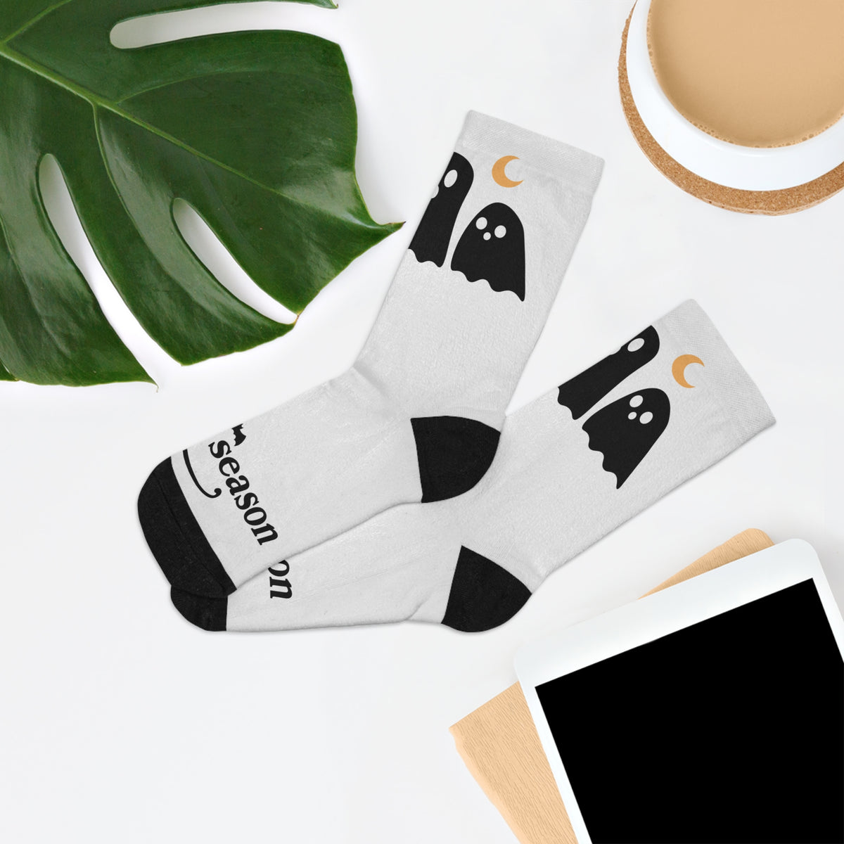 Spooky Season Ghost Socks
