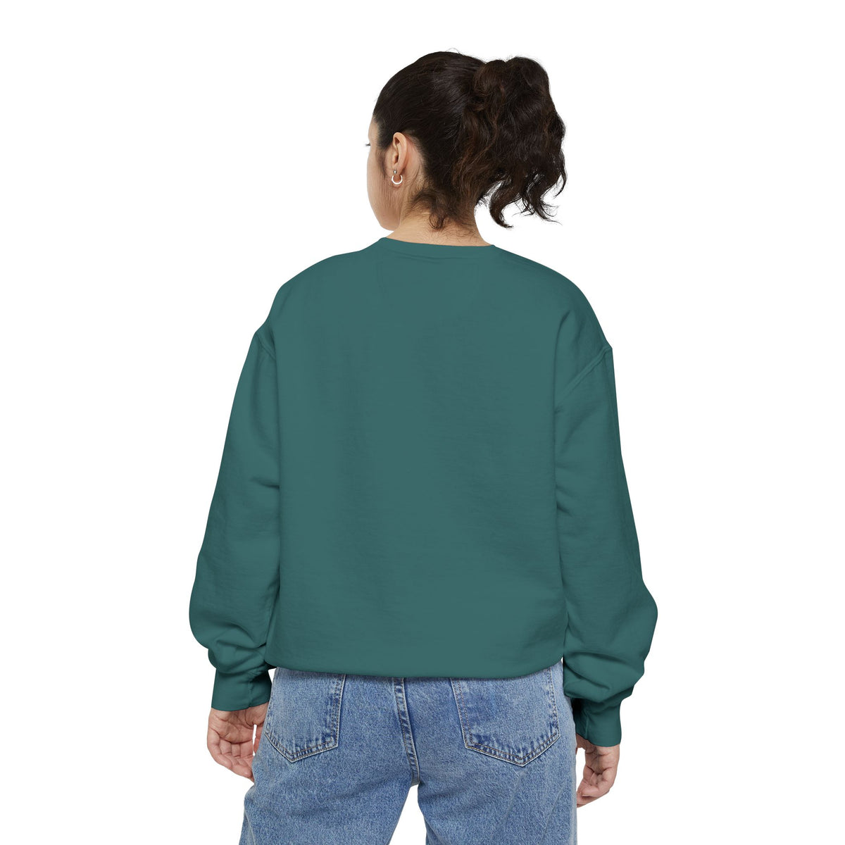 Halloween Ghosts Sweatshirt — "halloqueen" Spooky Season Crewneck