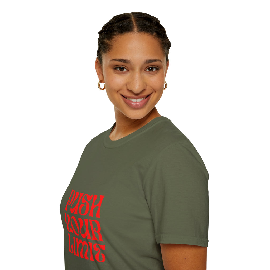 Push Your Limit T-Shirt — Motivational Retro Graphic Tee