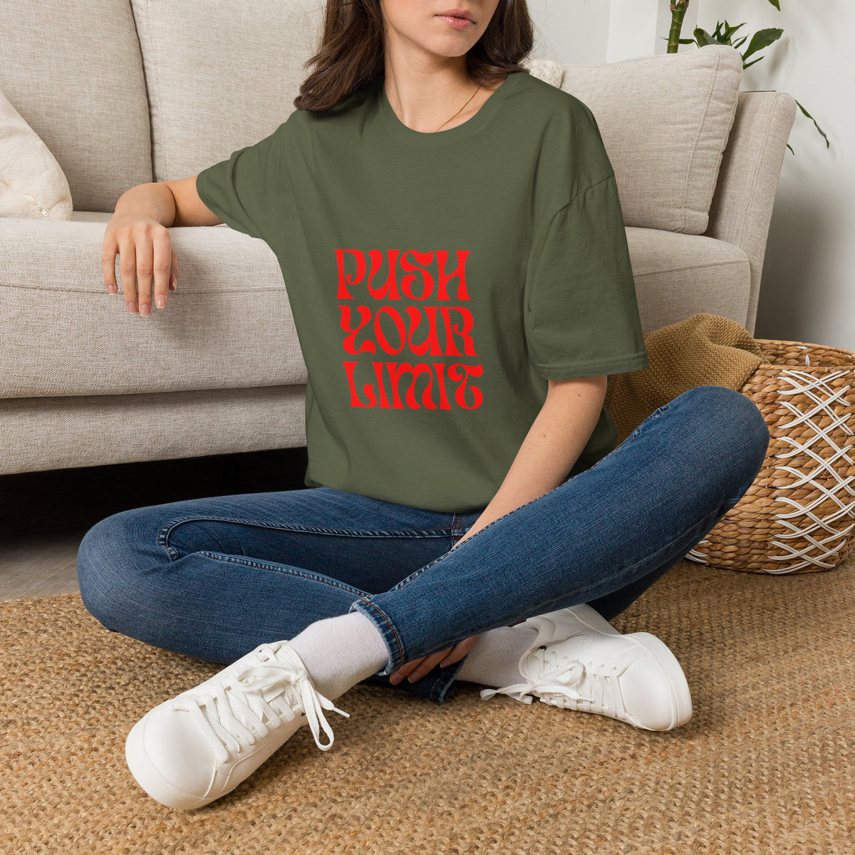Push Your Limit T-Shirt — Motivational Retro Graphic Tee