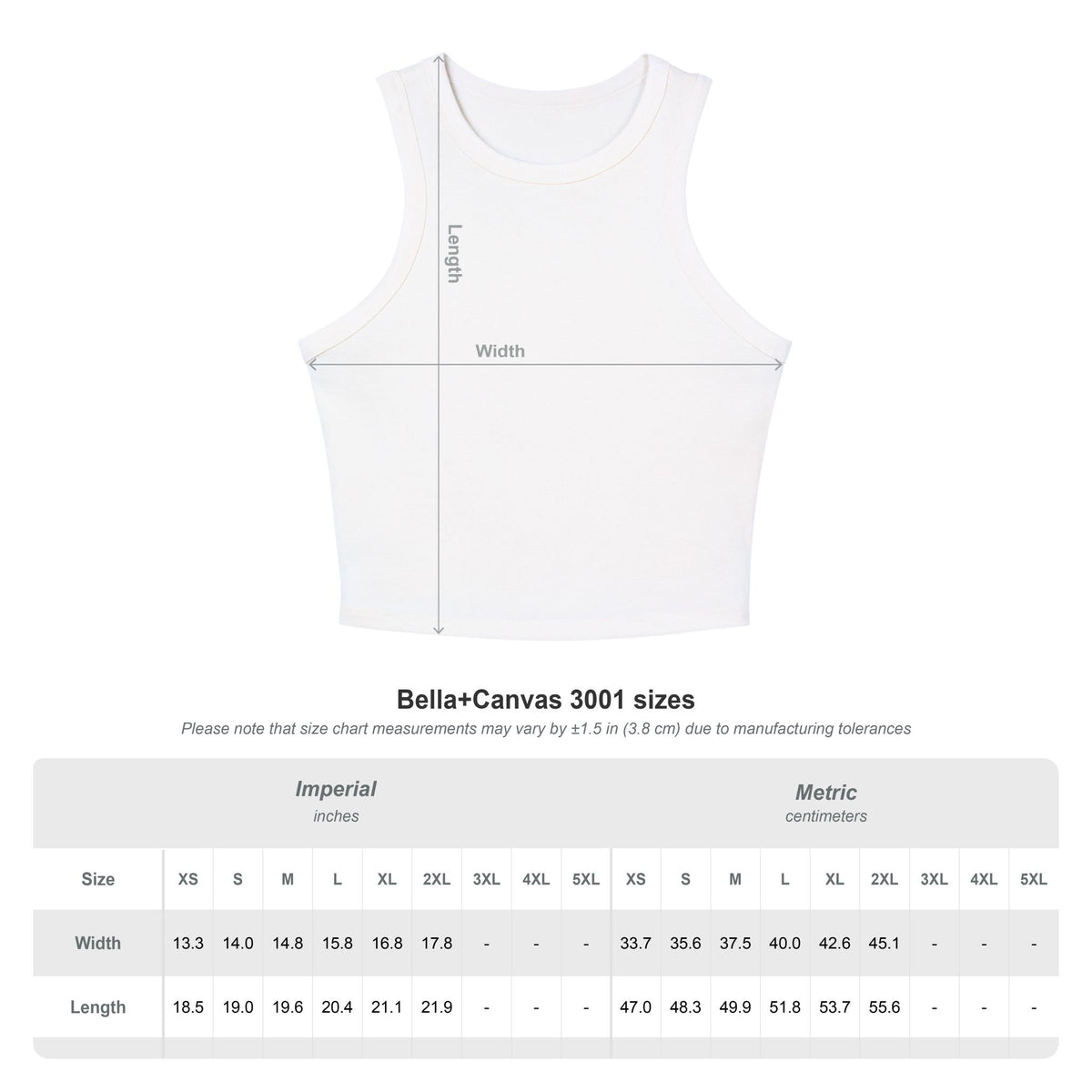 Bad Bitch Racer Tank Top — Women's Crop Ribbed Tank