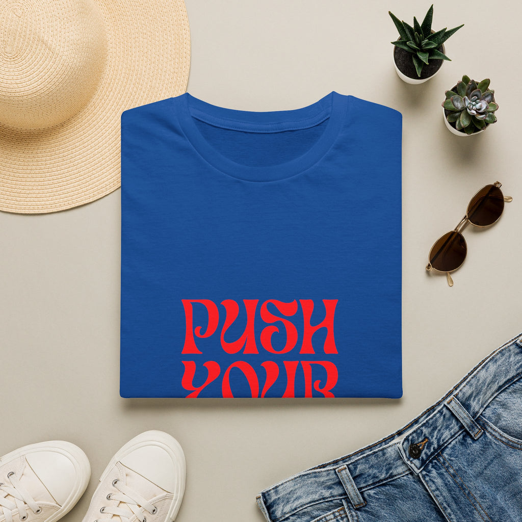 Push Your Limit T-Shirt — Motivational Retro Graphic Tee