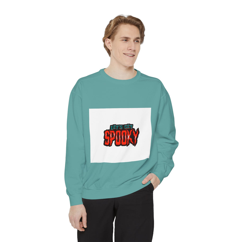 Let's Get Spooky Sweatshirt — Halloween Graphic Crewneck