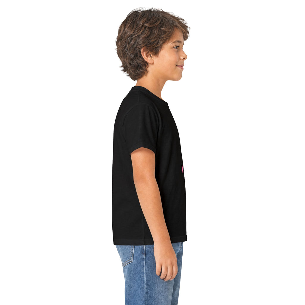 Kids T-Shirt — Pink Duck 'VIBES' Cute Summer Tee