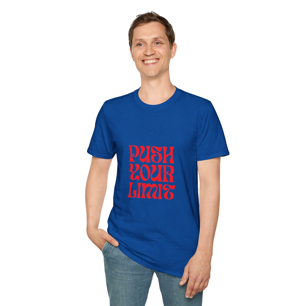 Push Your Limit T-Shirt — Motivational Retro Graphic Tee