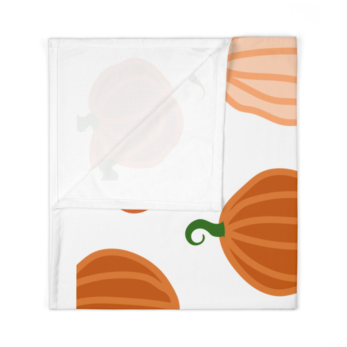 Pumpkin Pattern Baby Swaddle Blanket