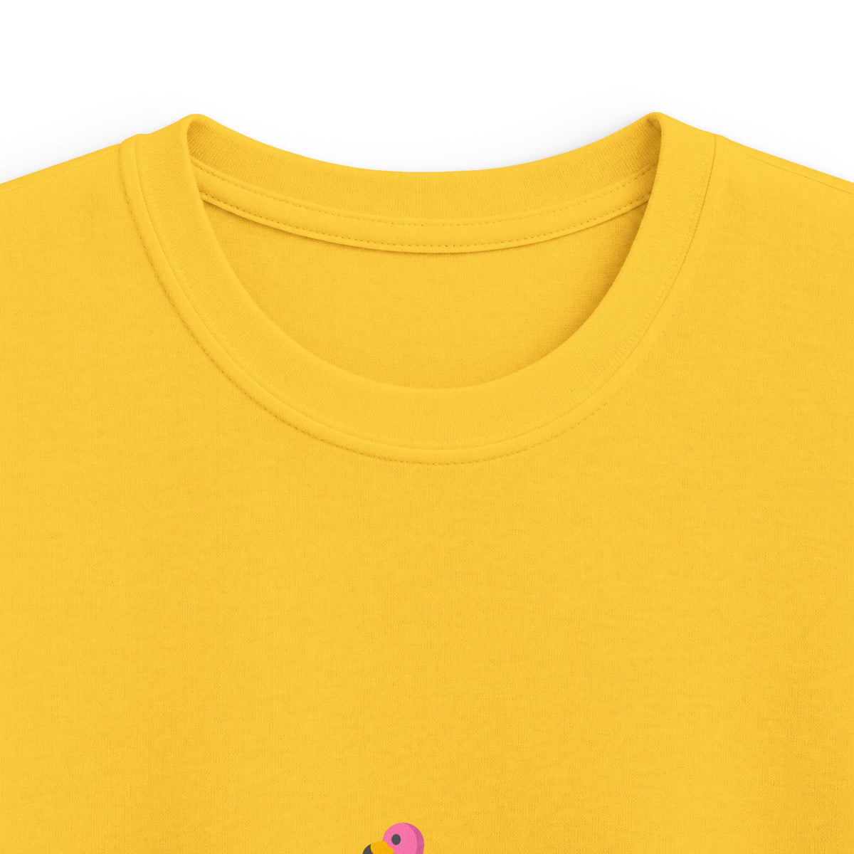 Kids T-Shirt — Pink Duck 'VIBES' Cute Summer Tee