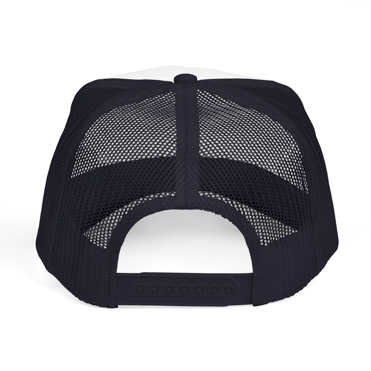 Trucker Hat — "Slate & Social" Retro Patch Foam Cap