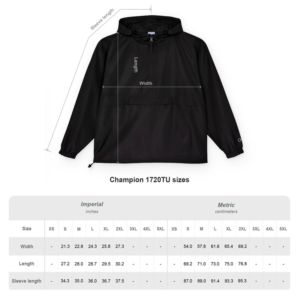 Sage & Social Orange Packable Anorak Jacket