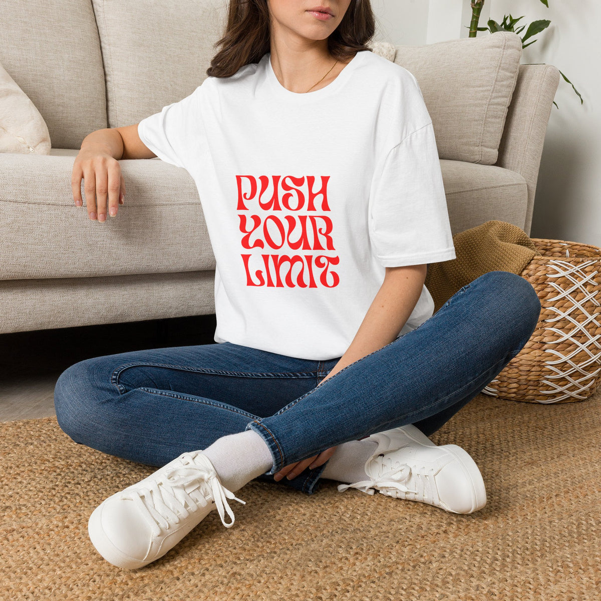 Push Your Limit T-Shirt — Motivational Retro Graphic Tee